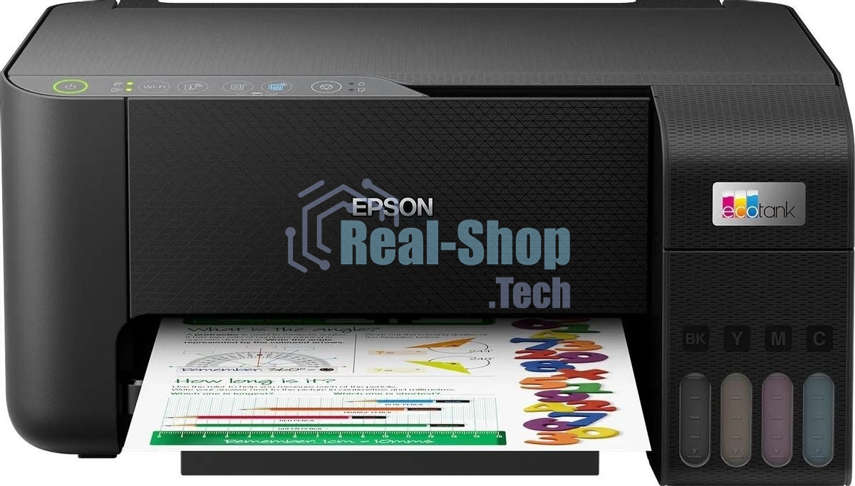 МФУ струйное Epson L3250 (C11CJ67412/C11CJ67418/C11CJ67405/C11CJ67408/C11CJ67503/C11CJ67508/C11CJ67523), A4, цветное, печ. до 33 стр/мин. (ч/б) до 15 стр/мин. (цвет), скан. до 11 стр/мин. (ч/б) 28 стр/мин. (цвет), 1440 x 5760 dpi (печать) 1200x2400dpi (скан.), USB, Wi-Fi