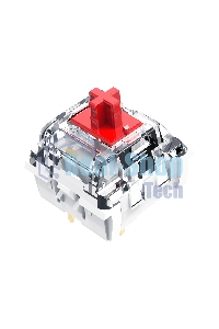 Клавиатура проводная механическая Gembird KB-G600, 87кл, Rainbow, красн.свитчи, 1.8м, черная