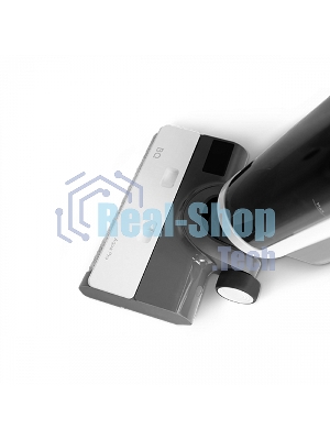 Пылесос вертикальный BQ VCA1002W белый/черный, питание от аккумулятора, 30 Вт, уборка влажная/сухая, пылесборник 0.75 л, бак для жидкости 0.85 л, работа от АКБ max 45 мин