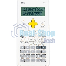 Калькулятор научный Deli E1720-белый белый 12-разр.