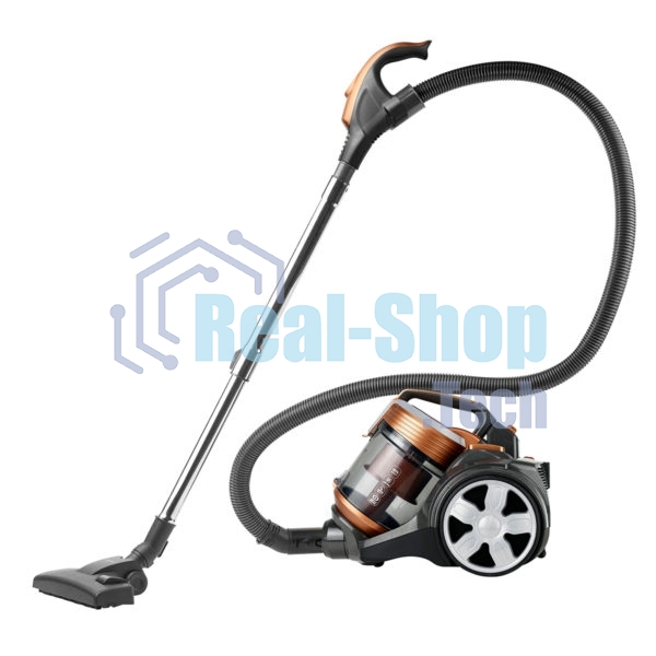 Пылесос Centek CT-2543 серый/бронзовый, 450/2400 Вт, уборка сухая, пылесборник контейнер, 3 л