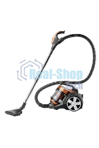 Пылесос Centek CT-2543 серый/бронзовый, 450/2400 Вт, уборка сухая, пылесборник контейнер, 3 л