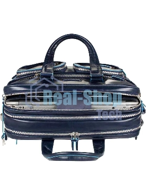 Сумка для ноутбука Piquadro Blue Square CA2765B2/BLU2 синий натур.кожа
