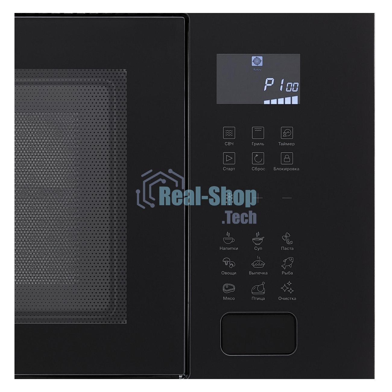 Встраиваемая микроволновая печь Krona REIN 60 BL черный