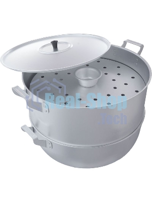Манты-казан Демидовский МШ-018 15 л, 4 решетки, алюм
