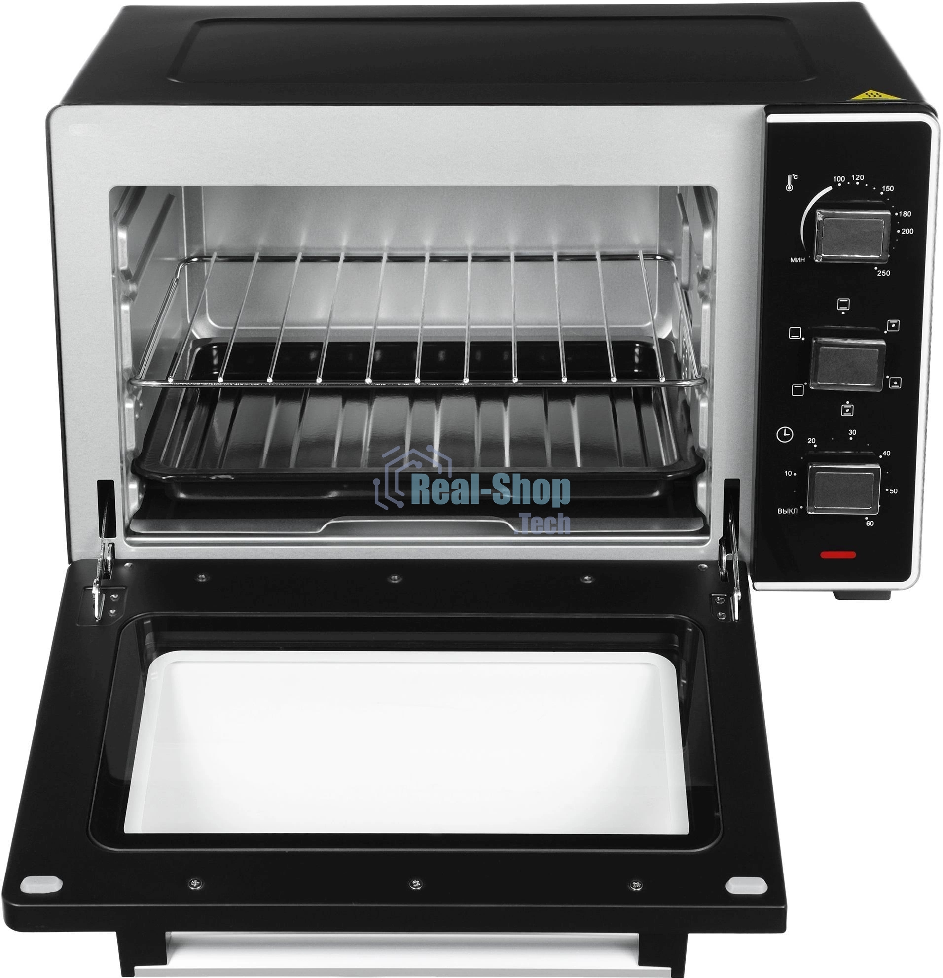 Мини-печь Hyundai MIO-HY093 28л. 1600Вт черный