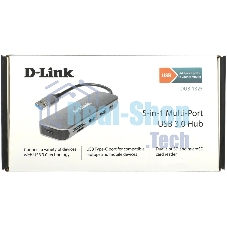 USB-концентратор D-Link DUB-1325/A2A, USB 3.0, USB 3.0, SD/microSD, USB