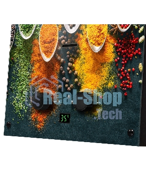 Водонагреватель газовый Ballu GWH 10 Fiery Glass Curry, проточный, 10 л/мин, 20 кВт