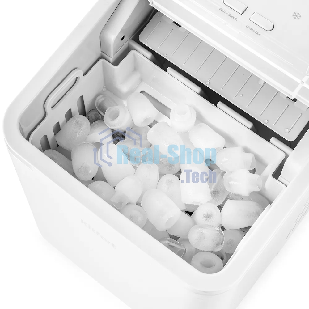 Ледогенератор Kitfort КТ-1816, белый, 1,5 л, 120 Вт