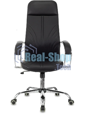 Кресло Бюрократ CH-610SL черный, экокожа