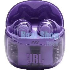 Наушники TWS JBL Tune Flex 2 призрачно-фиолетовый, вкладыши/внутриканальные (трансформер), Bluetooth, адаптивное шумоподавление
