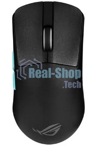 Мышь беспроводная/проводная ASUS ROG Harpe Ace Aim Lab Edition черный, 36000 dpi, радиоканал, Bluetooth, USB, кнопки - 5