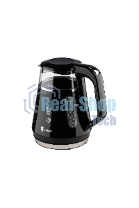 Чайник электрический LEONORD LE-1534 1 л, 1100 Вт, пластик/стекло, черный