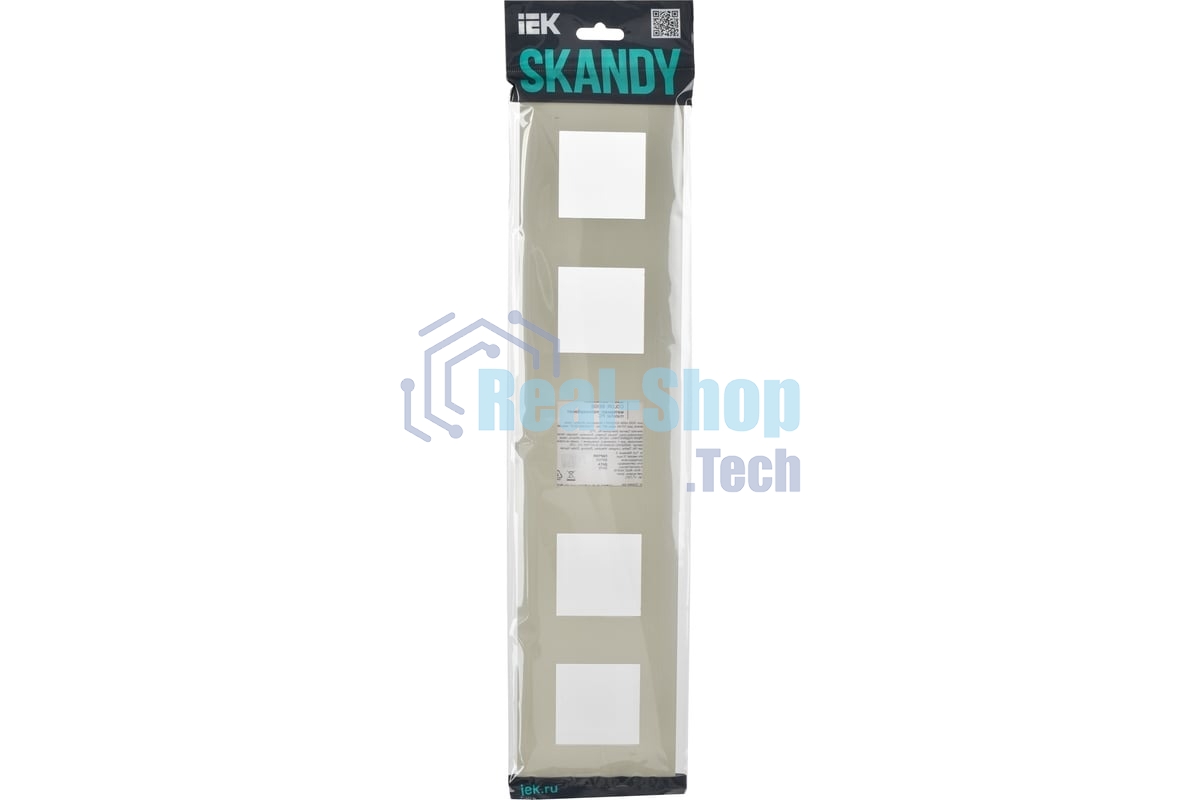 Рамка 5-м IEK SKANDY SK-F01B бежевый SK-M52-K10