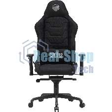 Кресло Cactus CS-CHR-MC04-BBK черный, экокожа