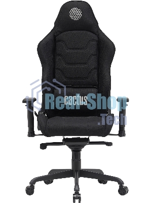 Кресло Cactus CS-CHR-MC04-BBK черный, экокожа