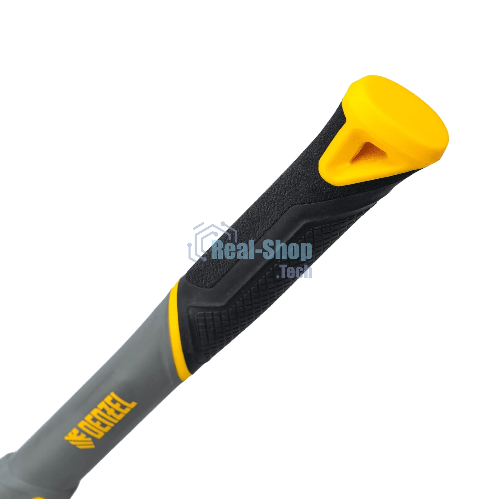 Кувалда с клиновидным бойком Denzel 1,8 кг, фибергласовая рукоятка c TPR