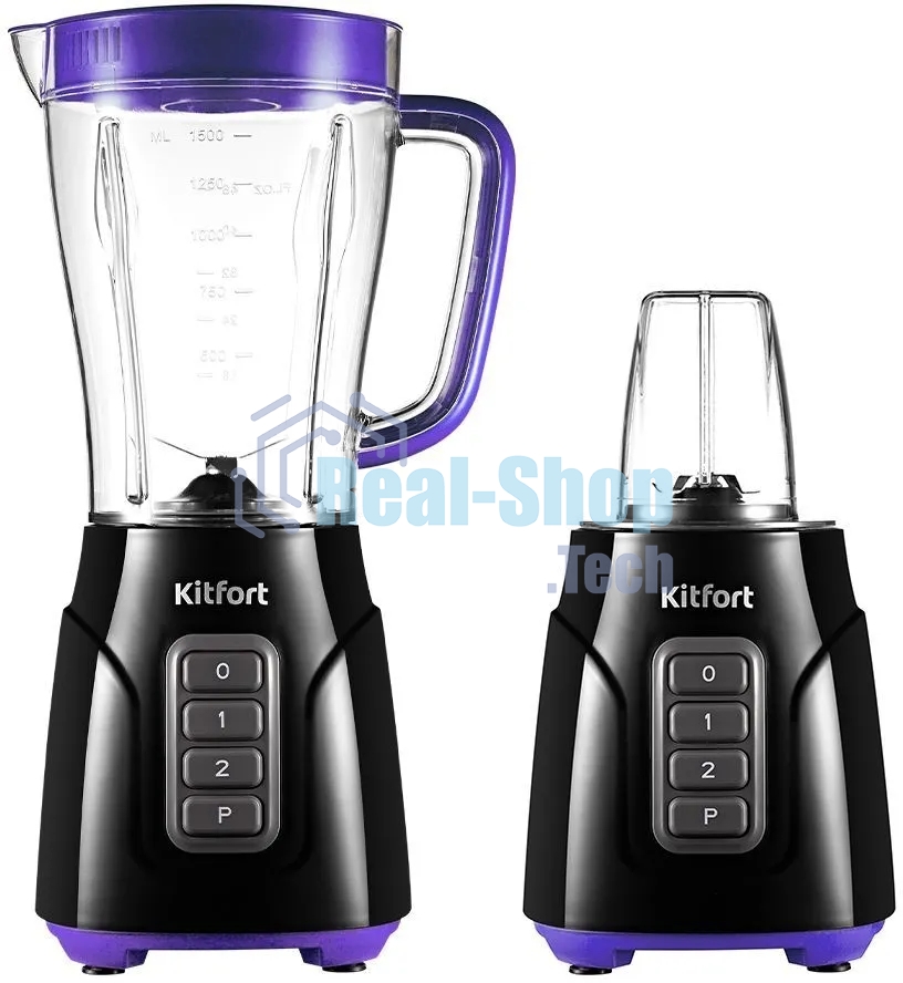 Блендер стационарный Kitfort KT-3032-1 500Вт фиолетовый