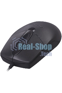 Мышь проводная A4Tech OP-720S черный, 1200 dpi, USB, кнопки - 3