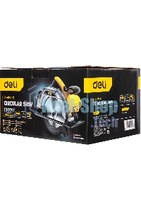 Циркулярная пила Deli DL-YJ185-E1 (1300Вт, 5300об/мин, диаметр диска 185мм)