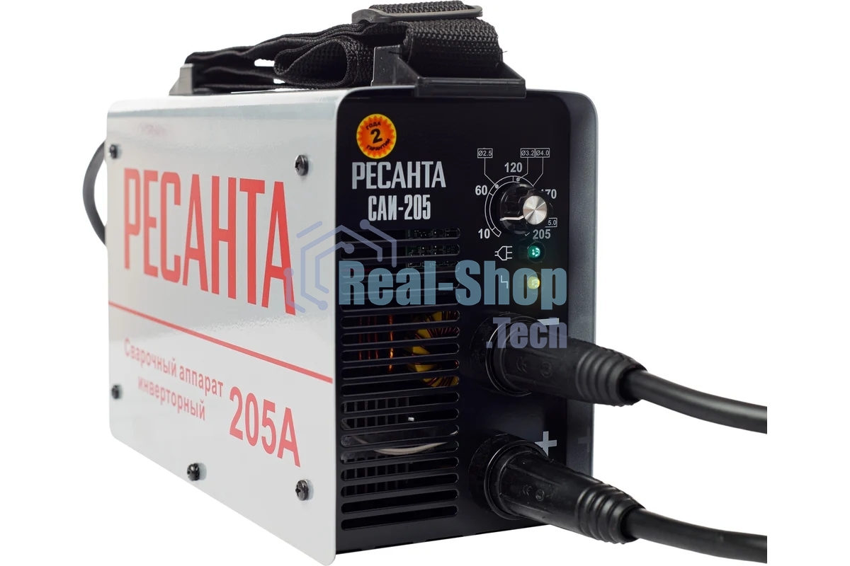 Сварочный аппарат Ресанта САИ205 инвертор ММА DC 7.3кВт