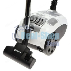 Пылесос Sakura SA-8316W черный/белый, 450/2400 Вт, уборка сухая, пылесборник мешок 4 л