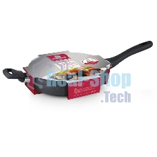 Сотейник Rondell Infinity RDA-574, 24 см, с крышкой, черный