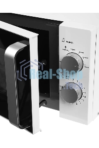 Микроволновая печь Galanz MOS-2401FMW белый, 20 л, 800 Вт, поворотный механизм