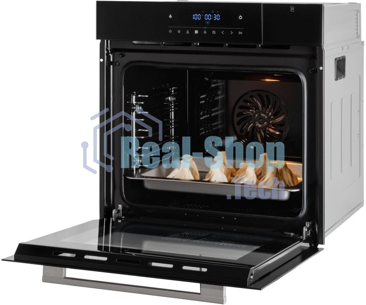 Духовой шкаф-пароварка электрический встраиваемый Graude BMDP 60.1 E черный/серебристый