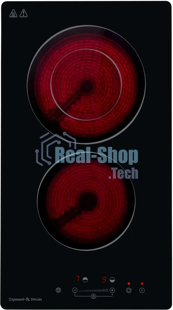 Электрическая варочная панель Zigmund & Shtain CN 42.3 B Hi-Light, независимая, черный