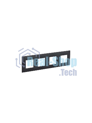 Рамка 4-м IEK SKANDY SK-F04G графит SK-M42-K53