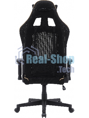 Кресло Cactus CS-CHR-MC04-BBK черный, экокожа