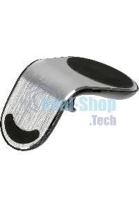 Держатель LuxCase магнитный серебристый для смартфонов и навигаторов (98803)