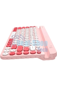 Клавиатура беспроводная A4Tech Fstyler FBK30 розовый USB BT/Radio slim Multimedia (FBK30 RASPBERRY)