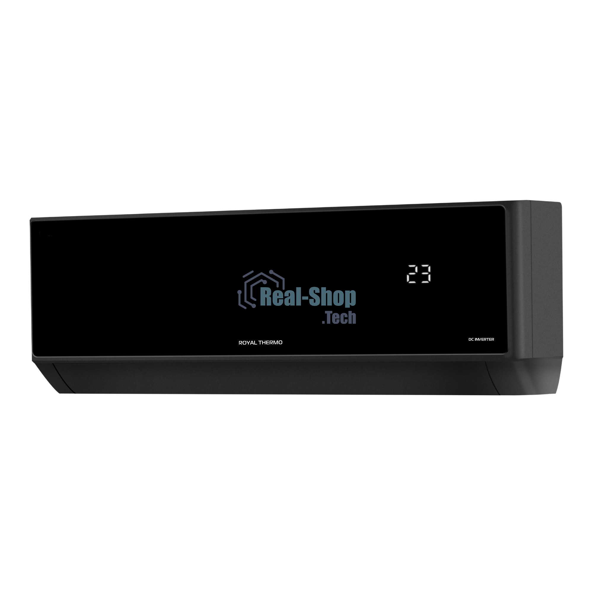 Внутренний блок мульти сплит-системы Royal Thermo MULTI COMBO ERP DC RTFMI/in-18HN8/black инвертор, 18000 BTU, 51 м², 29 дБ, охлаждение, обогрев, осушение, черный