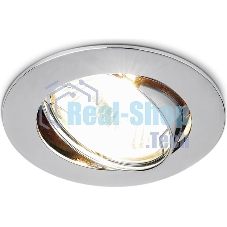 Встраиваемый точечный светильник Ambrella Light 104S CH хром MR16 Встраиваемый точечный светильник Ambrella Light 104S CH хром MR16