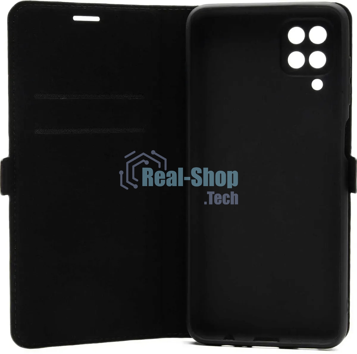 Чехол (флип-кейс) BORASCO Book Case, для Samsung Galaxy M32, черный 40353