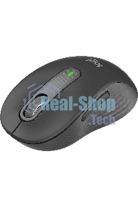 Мышь беспроводная Logitech Signature M650 графитовый, 4000 dpi, радиоканал, Bluetooth, USB, кнопки - 5