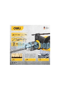 Дрель Deli DL-CZ13-E1, 650Вт, сетевая, ударная
