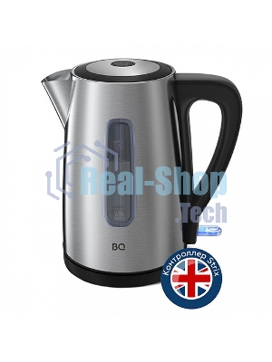 Чайник электрический BQ KT1800S стальной/черный