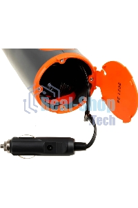 Пылесос автомобильный Berkut SVC-300 серый/оранжевый, 55/85 Вт, уборка сухая, пылесборник контейнер 0.35 л