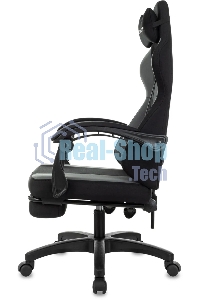 Кресло игровое Zombie Weaver черный/серый