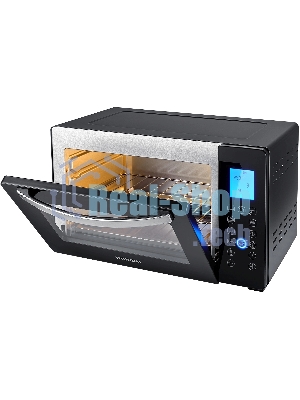 Мини-печь Hyundai MIO-HY096 28 л, 1600 Вт, черный