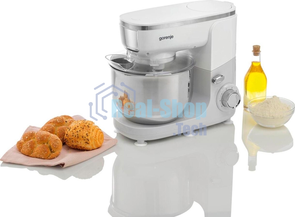 Кухонная машина Gorenje MMC1005W планетар.вращ. 1000Вт белый