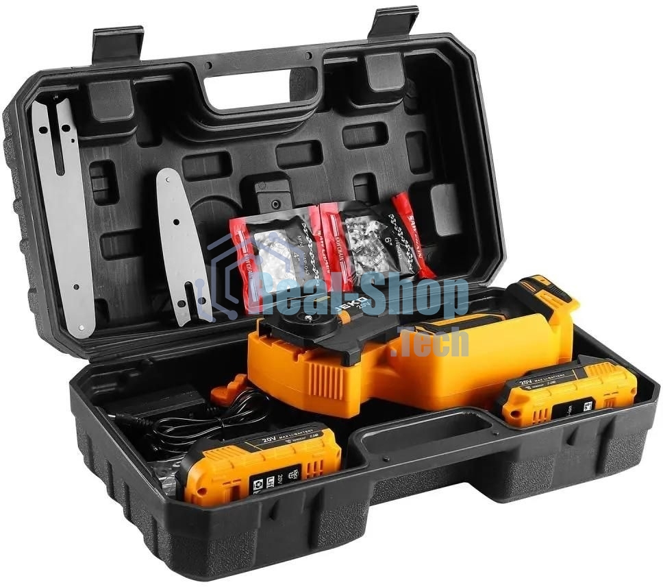 Пила цепная аккумуляторная DEKO DKCHS 20-6 PRO, 4