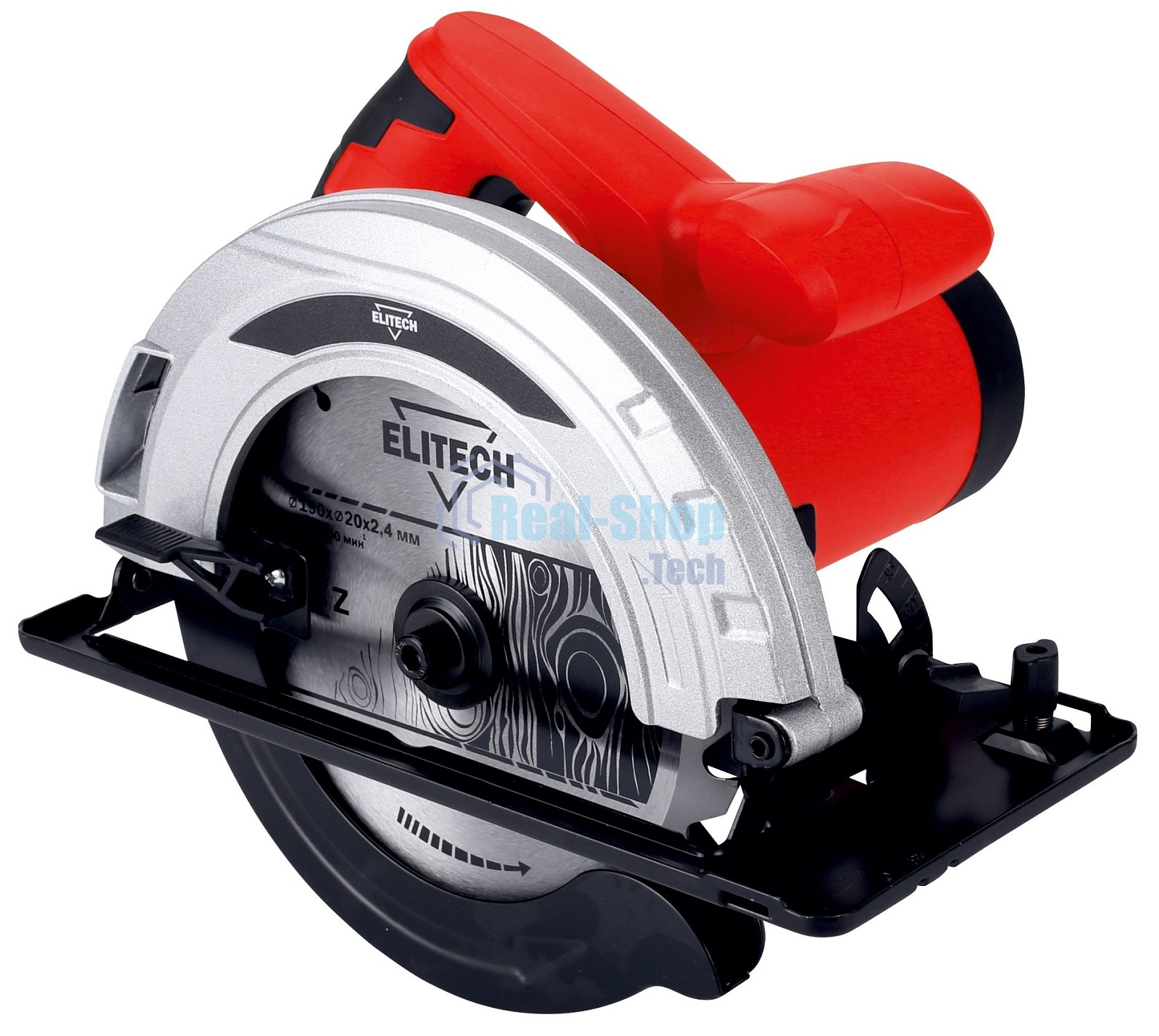 Циркулярная пила (дисковая) Elitech ПД 190 1300Вт (настольная)