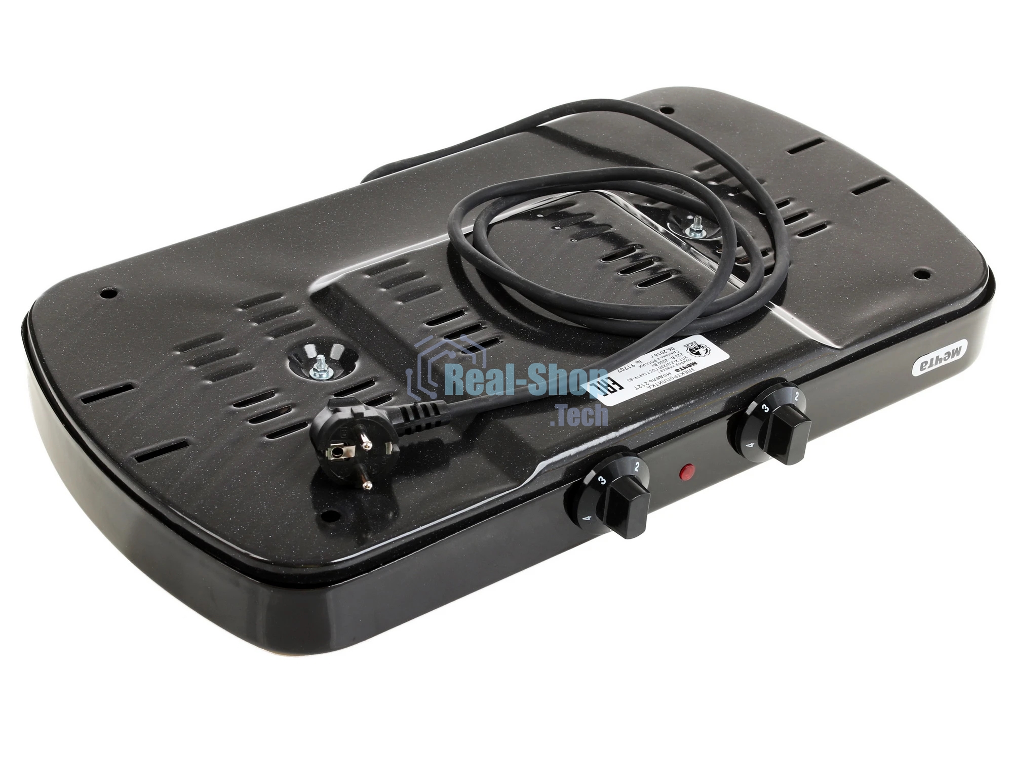 Плита настольная электрическая Мечта 212Т черная