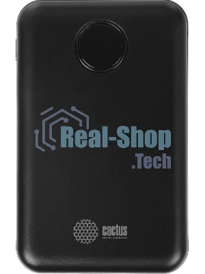 Портативный аккумулятор Cactus CS-PBFSOA-10000 10000mAh 22.5W 4.5A USB-A/USB-C черный