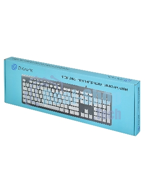Клавиатура Oklick 480M проводная, USB, черный/серый