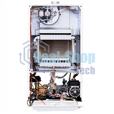 Котел газовый настенный Baxi ECO NOVA 24F, мощность, кВт-9,6-24, двухконтурный, камера сгорания-закрытая, белый